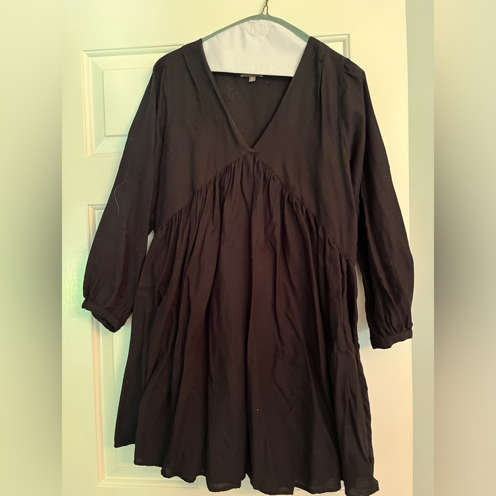 Lilla P Black cotton summer weight Lilla P dress.  Size xo